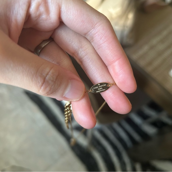 LV Nanogram Dog Tag Necklace - Picture 9 of 16